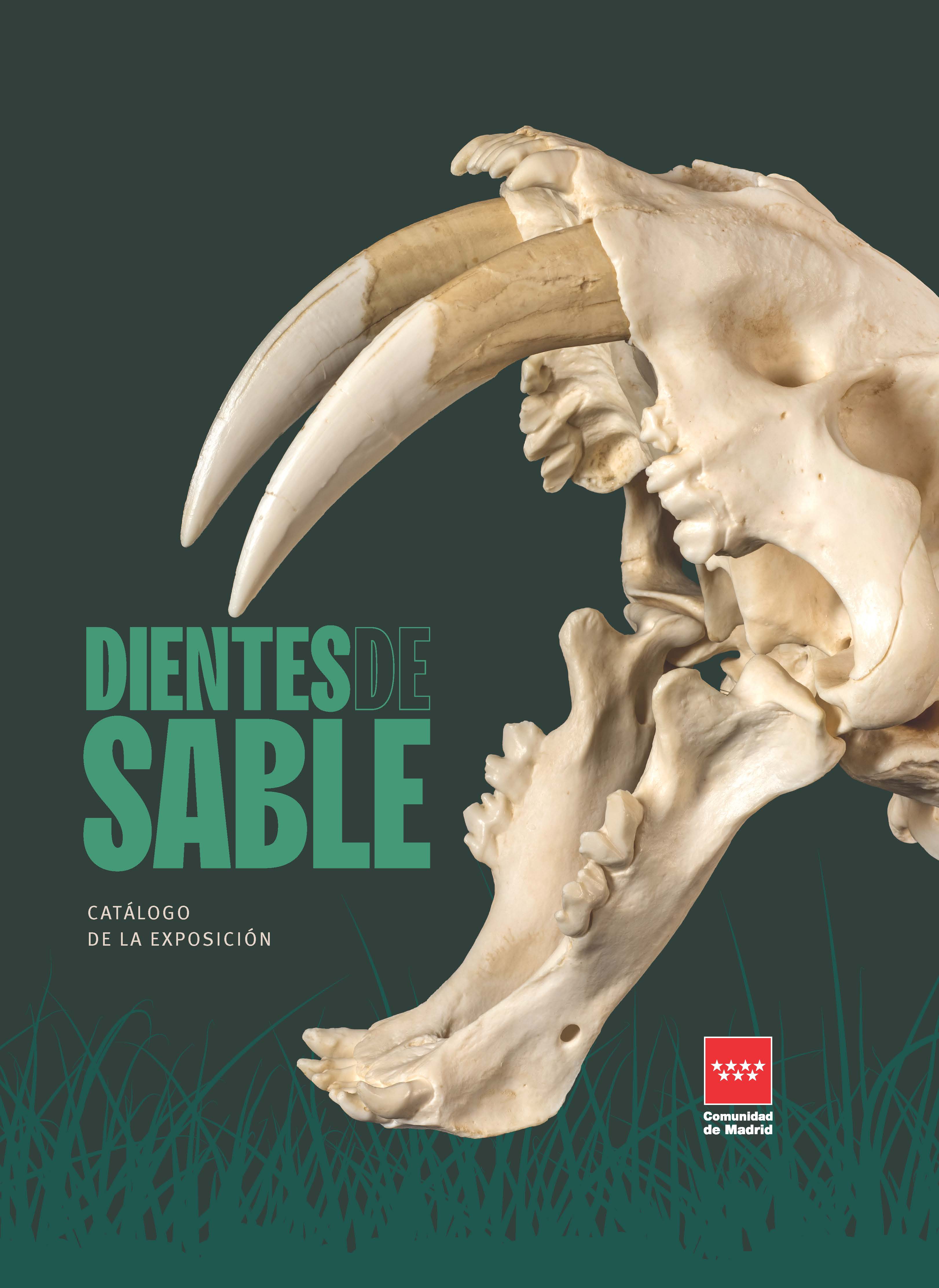 Portada Catálogo de la exposición "Dientes de sable"