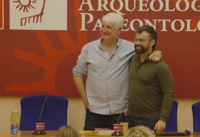 Ricardo Moure durante la presentación