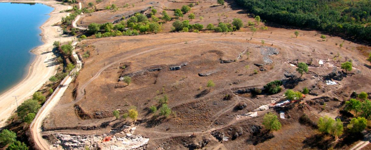 Vista aérea Parque Arqueológico