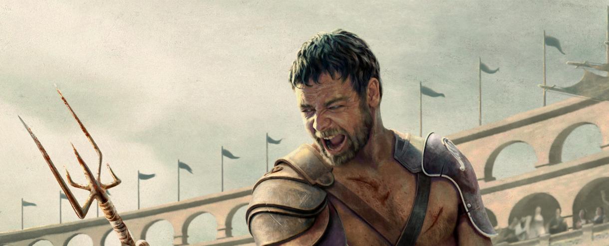 Cine de gladiadores en el MARPA