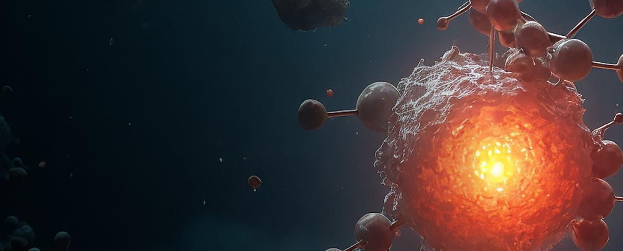 Fondo cartel ciclo conferencias El Origen de la vida