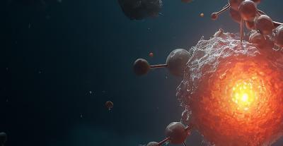 Fondo cartel ciclo conferencias El Origen de la vida