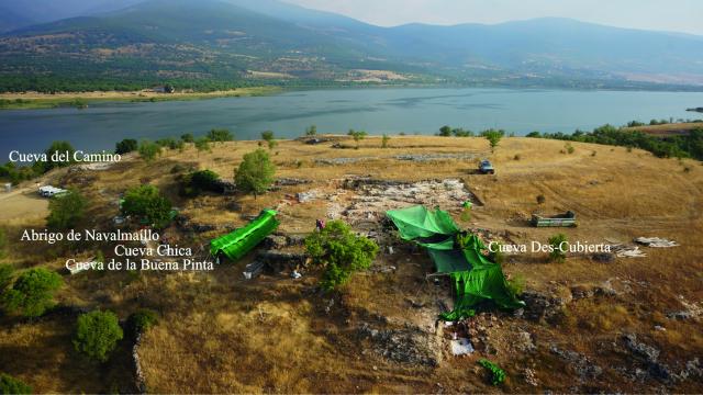 Panomárica del yacimiento de Pinilla