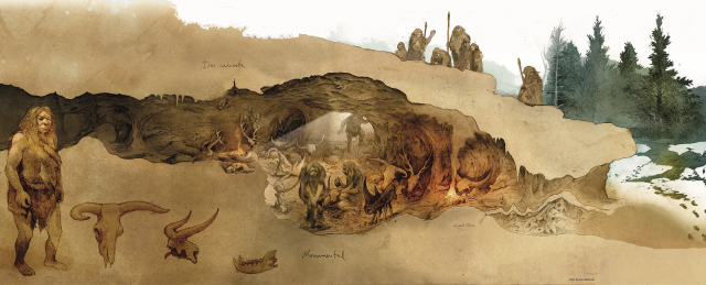 Ilustración Cueva Des-Cubierta