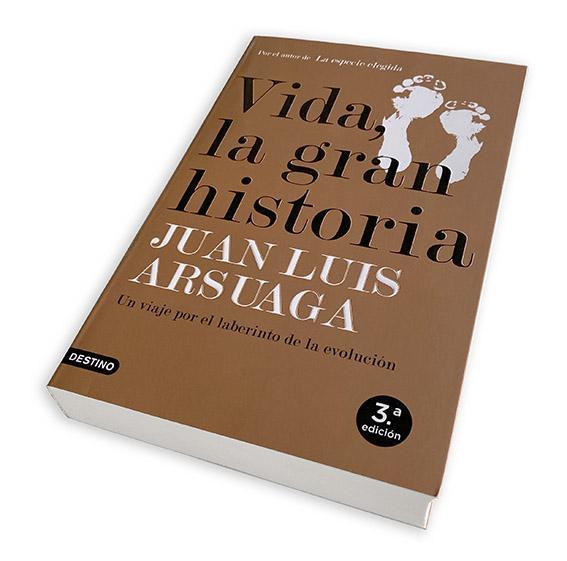Portada del libro "Vida, la gran historia"